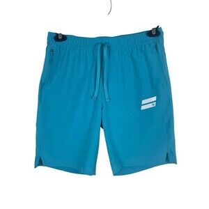 Hurley Mens Swim Trunks Blue Board Shorts Elastic Waist Drawstring Quick Dry NWT